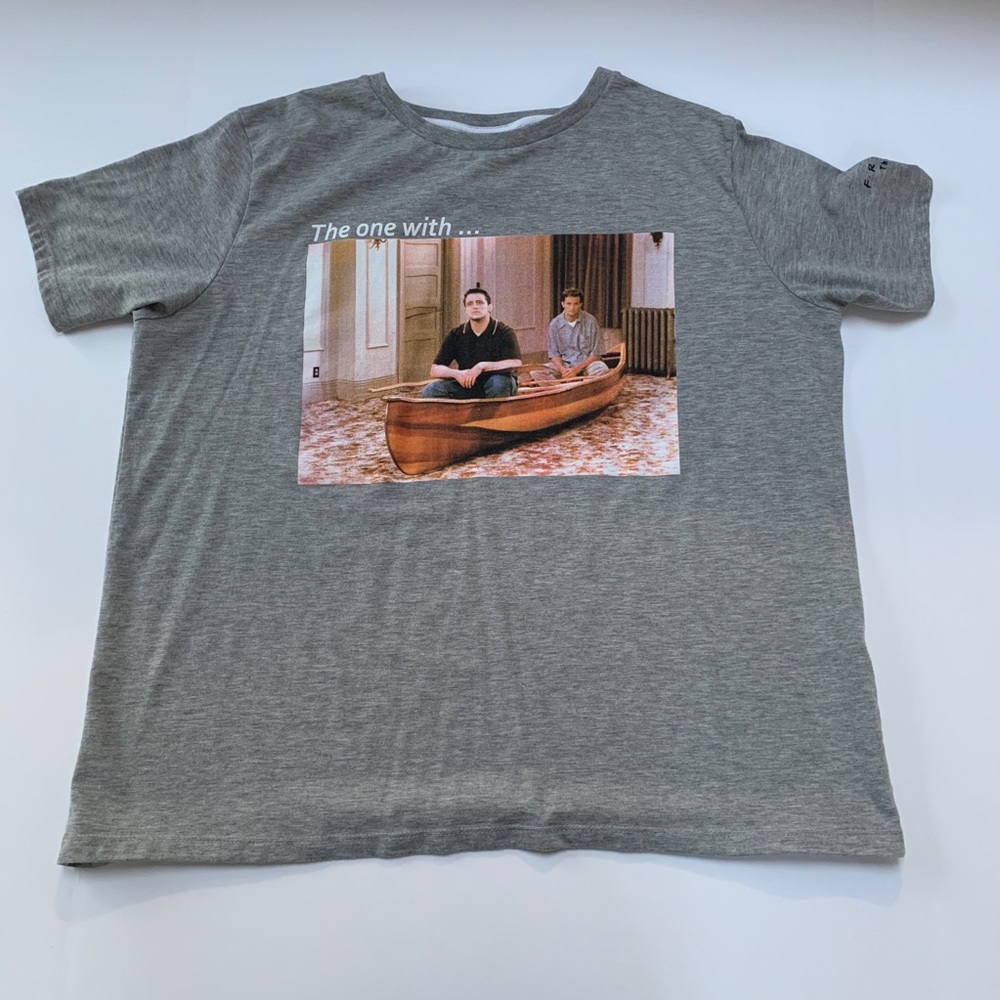 FRIENDS TEE SHIRT Unisex XL Joey and Chandler